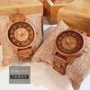 DEMI Wooden stylish pair natural comfortable to environmentally friendly equipped with a Japanese comfortable to comes with a gift wooden box in watch