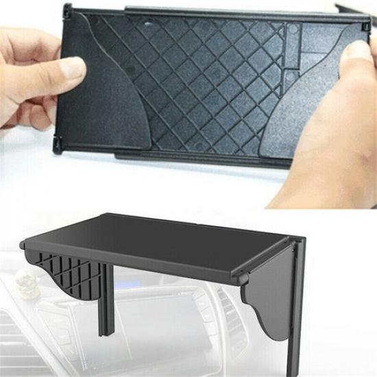 7/9/10 Inch Adjustable Car Screen Visor Sun Shade Radio GPS DVD MP5 Player Cover