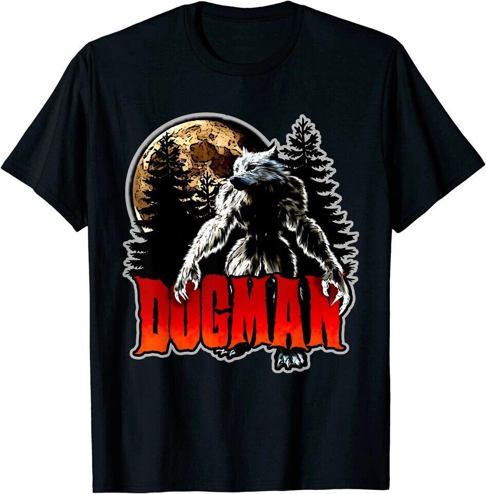 РАСПРОДАЖА НОВИНКА ОГРАНИЧЕННАЯ Серия Dogman Американский Оборотень Монстр Криптид Футболка S-3XL Унисекс Футболка