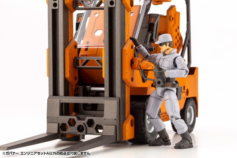 Hexa Gear Governor Engineer Set A Высота 74 мм Масштаб пластиковой модели Цвет литья HG104 приблизительно. 1/24