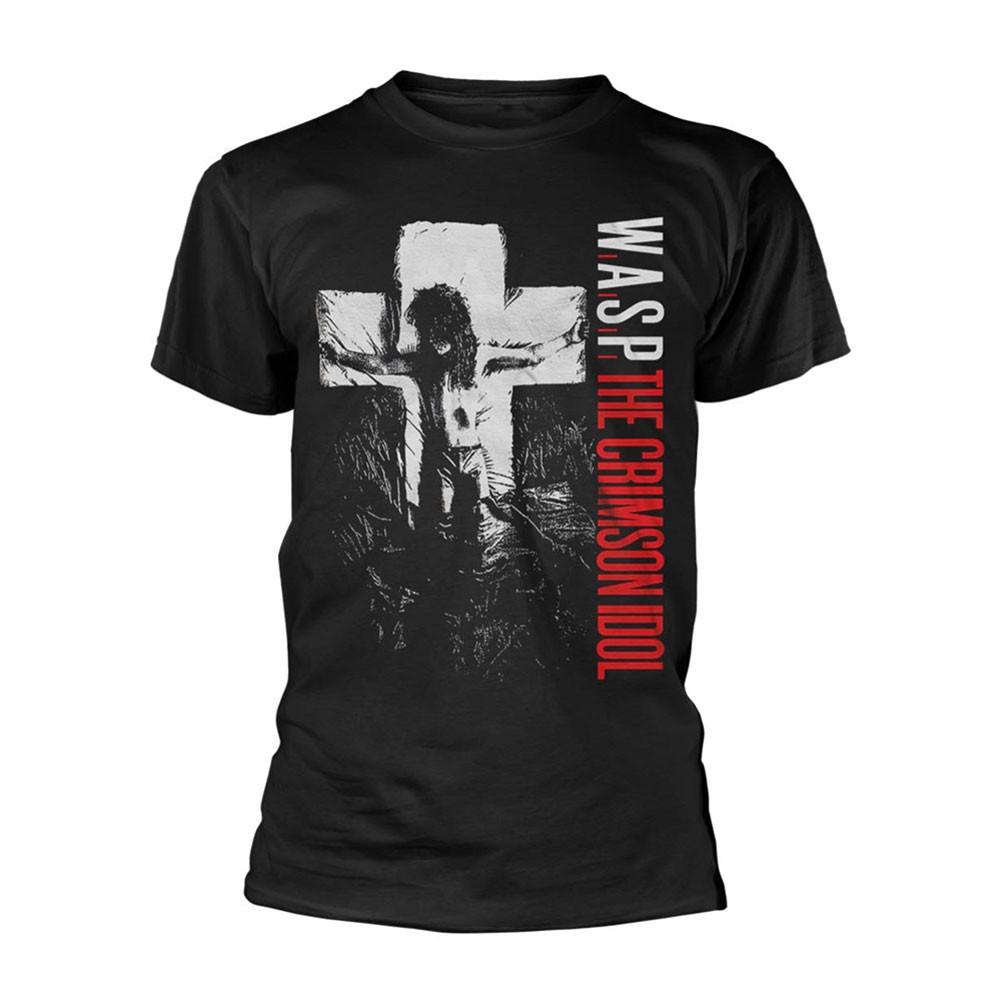 Men's W.A.S.P. The Crimson Idol T-shirt Medium Black