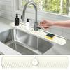 Faucet Drain Pad Easy Installation Convenient Silicone Sink Faucet Drip Catcher Tray for Home Kitchen