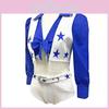 Football Match Cheerleader Girl Performance Costume Set For Stadium And Party Celebrations