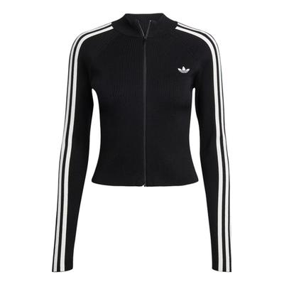Женская кофта-трек jacket Originals ADICOLOR с 3 полосками, тонкий трикотаж, JY2597
