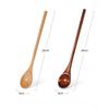 Деревянная чайная ложка Длинные кофейные ложки Маленький набор чайных ложек Деревянная медовая десертная ложка Кофейный напиток Мешалка Чайные ложки Посуда