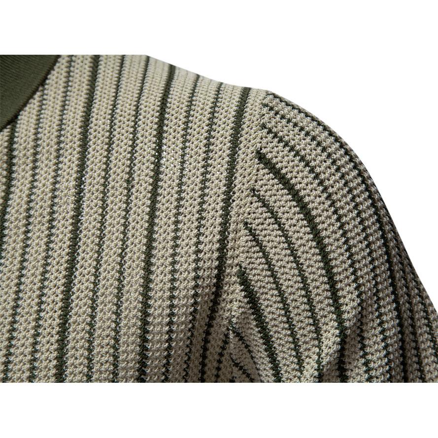 Camel 2025 Лето Вышитая Новая Мужская Рубашка Поло С Коротким Рукавом Трикотажная Полосатая Модная Деловая Рубашка Поло Для Мужчин