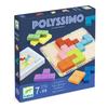 DJECO Jeco Polissimo Board Position Educational Brain Home 7 Years Christmas Game, Game, Training, Time, Montessori, Old, (DJ08451)