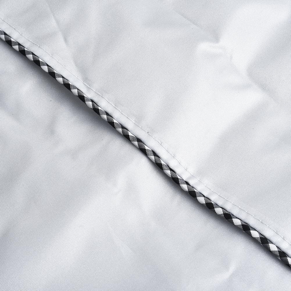 Silver Washing Machine Cover Waterproof Washer Cover for Front Load Washer/Dryer