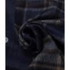 Daks Unisex Gray Block Check Cashmere Scarf Dbmu0f706g2