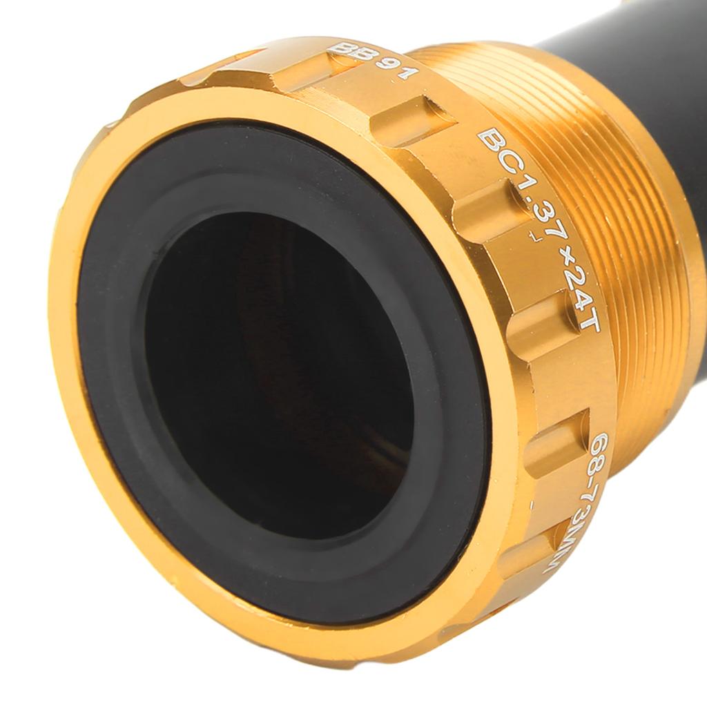 LeBycle Threaded Bike Bottom Bracket CNC Machining BB91 Mountain Bike Bottom Bracket for Outdoor Cycling