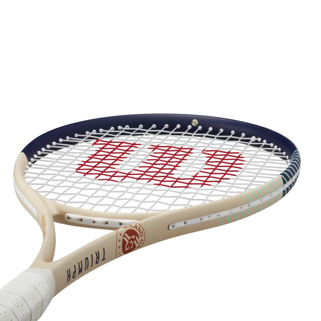 Wilson Теннисная ракетка без струн Roland Garros Triumph размер ручки 2 бежевая WR148510U2