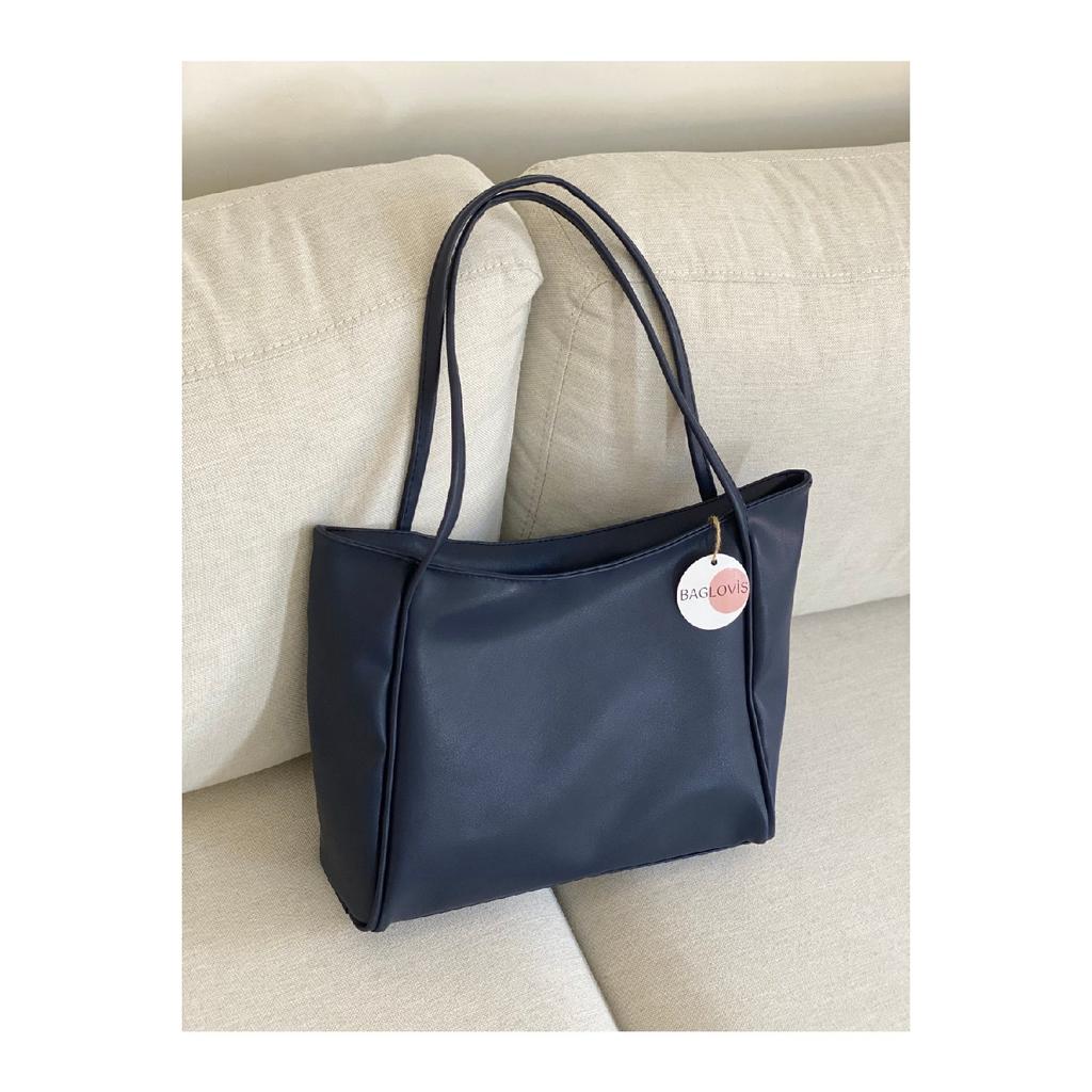 Large Size Soft Leather Women's Bag