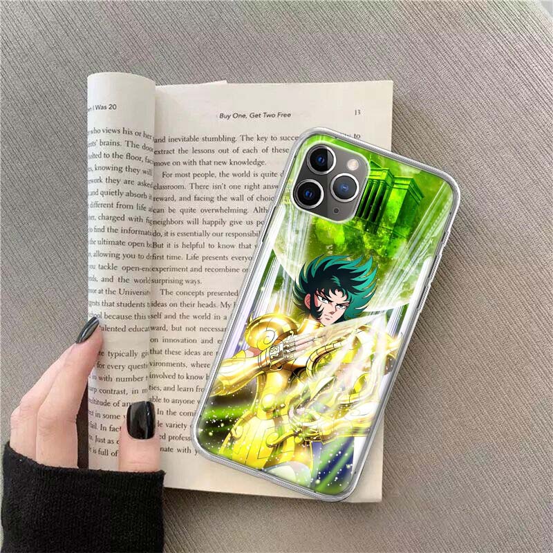 Чехол для телефона Saint Seiya Рыцари Зодиака для Apple Iphone 12 13 Mini 14 15 Pro 17 Pro Max Air 11 16E 16 Plus Корпус