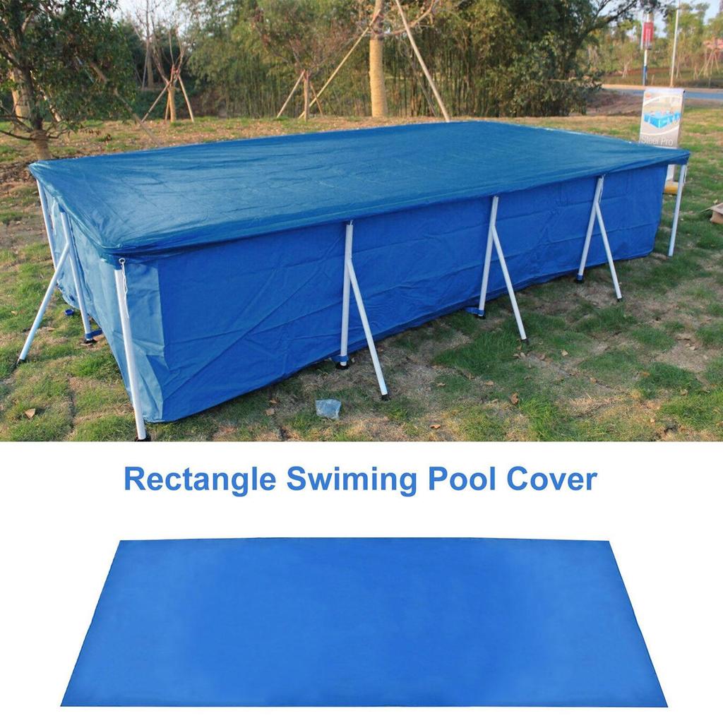 400x211см Покрывало для наземного бассейна Пылезащитное одеяло для бассейна Износостойкий протектор для внутреннего и наружного сада, заднего двора