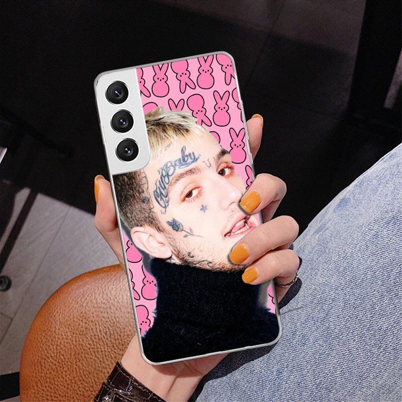 Чехол для телефона с изображением певца Lil Peep для Samsung Galaxy S26 S25 Edge S23 S24 Ultra S22 Plus S21 S20 FE Уникальный чехол Мягкий чехол Galaxy S25