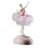 Ballerina Musical Box Elegant Dancing Girl Elegant Figurines Rotate Boxes For Friend Home Desktop Birthday Gift