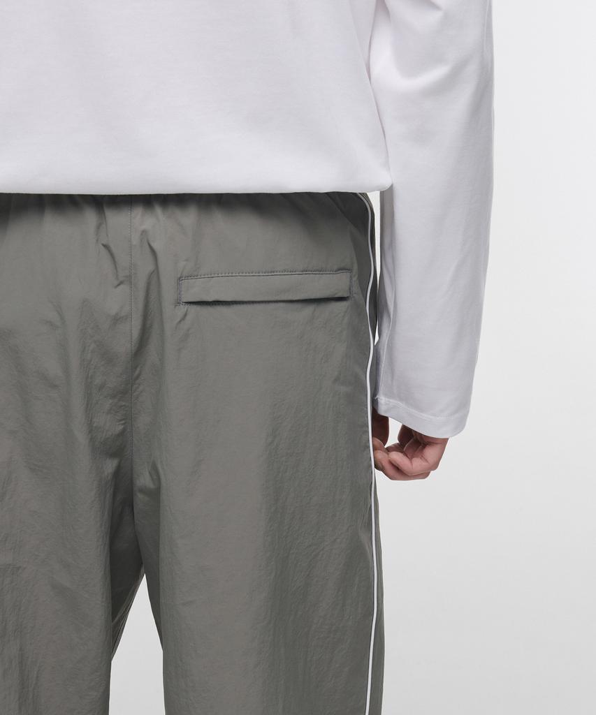 MUSINSA STANDARD Piping Line Wide Track Pants [Gray]
