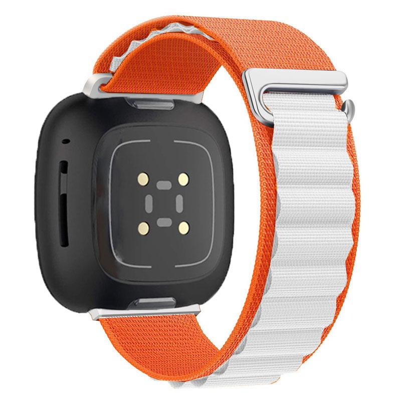 Нейлоновый ремешок для часов Fitbit Versa, браслет Fitbit Versa 2/Versa 3/Versa 4, браслет Alpine Loop Correa для Fitbit Sense 2