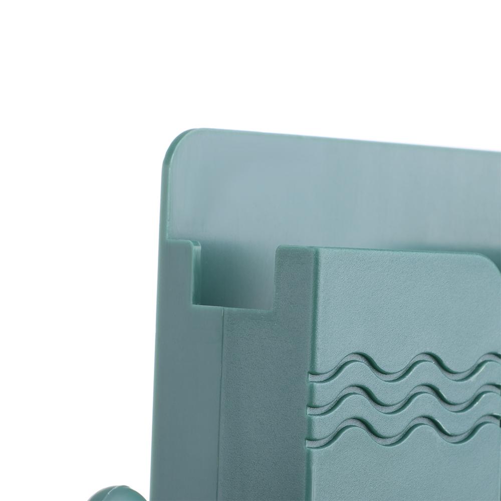 С Клейкой Коробкой-Органайзером для Телефона Подставка для Телефона Держатель для Телефона Крючки для Кабелей для Передачи Данных Хранение Пульта Телеуправления