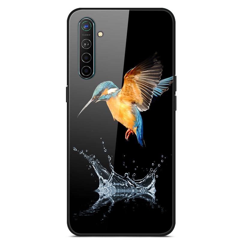 Для OPPO Realme XT Закаленное Стекло Чехол Мягкий Бампер Жесткий Funda Для OPPO Realme 6 Pro Realme X2 XT Чехол для Телефона Realme6 Задняя Крышка