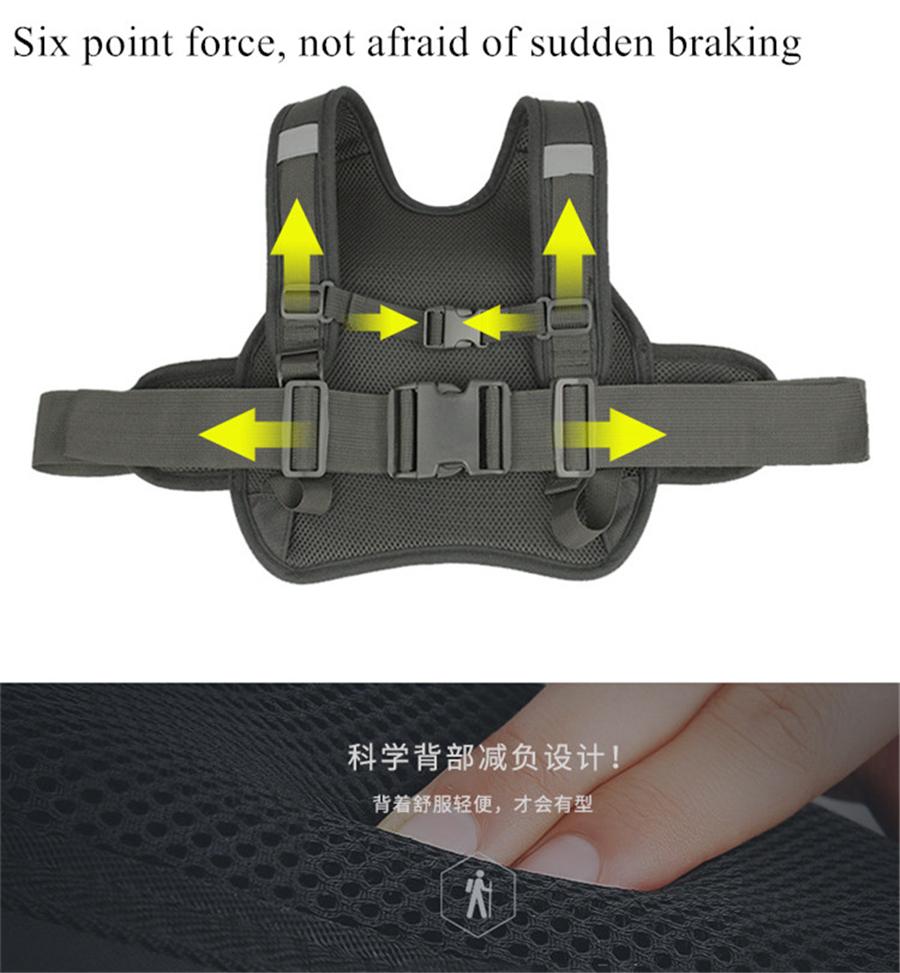 Детский мотоциклетный безопасный регулируемый ремень безопасности Электрический транспортный ремень безопасности для детей Фиксированная страховочная привязь