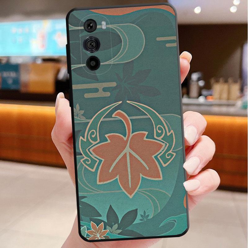 Чехол для телефона Motorola Edge 50 40 Pro 60 50 40 30 Ultra Neo Fusion Moto G85 G72 G53 G54 G84 G13 G32 Genshin Impact Именная карточка