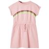 Children's Dress with Light Pink Drawstring 92/104/116/128/140