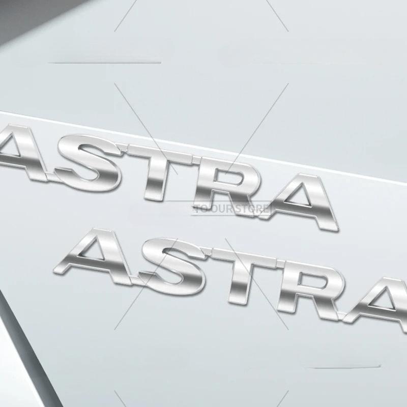 3D Стайлинг Автомобиля Для Opel Astra G H J K F Буквенный Значок OPC GTC Значок Vauxhall Металлические Наклейки Наклейки На Задний Багажник Авто Аксессуары