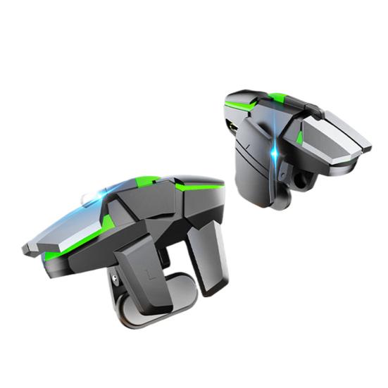 2Pcs Mobile Game Controller Trigger Universal Easy To Install High Sensitive Shoot Aim Gaming Controller Gamepad Grip Joysticks