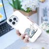 Милый Чехол-Акула для iPhone 17,16,15,14,13,12,Pro MAX Черный Матовый Ударопрочный Чехол