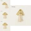 Girl Costume Twopiece Set With Floral Pattern For Children