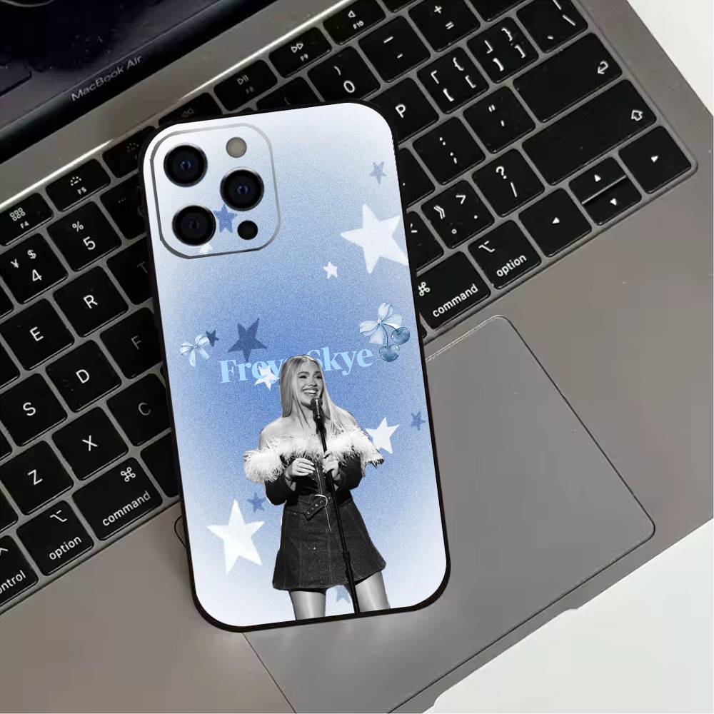 F-Freya S-Skye Singer  Phone Case For iPhone 17,16,15,14,13,12,11 Plus,Pro Max,XS,Soft Silicone Black Cover