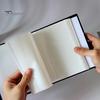 Slip-in Photo Album Linen Cover 50 Pages 100 Pockets 4x6-Inch Wedding Travel Baby Shower Kids Family Anniversary Picture Collection Book