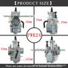 PWK Carburetor for Off-road Vehicles & ATVs - Sizes 21mm to 34mm