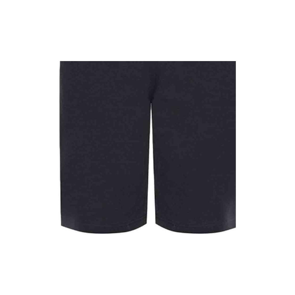 Emporio Armani Однотонные повседневные шорты мужские, средней посадки, свободного кроя, прямые, Черный 8NPS02PJ05Z1200