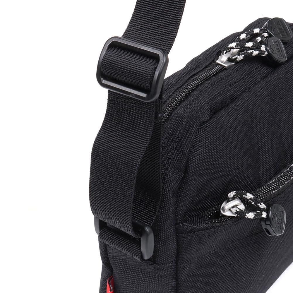 Сумка Recycle Mini Trapezoid через плечо коричневого цвета [Chums] Мужская