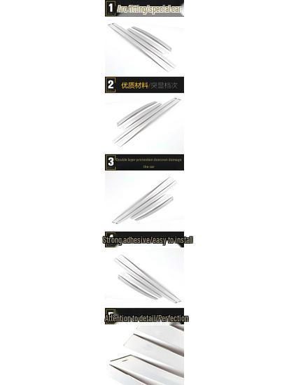 XRV Отделка дверей и кузова: Защитная накладка на кромку от царапин и яркая бамперная полоса