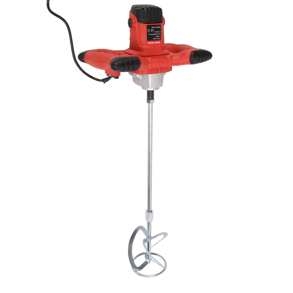 Industrial Paint Electric Mixer 6 Speeds Control Electric Handheld Cement Mixer 1500W
