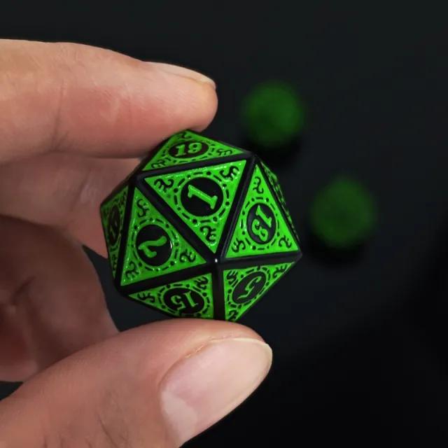 Rpg Dice Twenty-sided D20 Earth Temple Dice