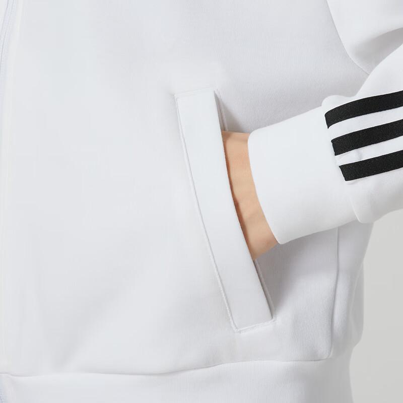 adidas Ветровка с логотипом, женская куртка, белая IW5254
