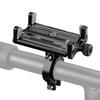 Aluminum Alloy Bicycle Motorcycle Phone Holder 360 Degree Rotation Universal Mobile Phone Bike Accessories