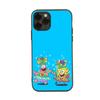 PB4 SpongeBob Patrick Black Sofe Case for iPhone 16 15 Plus 14 13 Pro 8 SE XR XS Max P30 Nova 5T Y5P Y6 Y7 Y8P Y9 Realme C30 C33 C31 VIVO Y36 V27