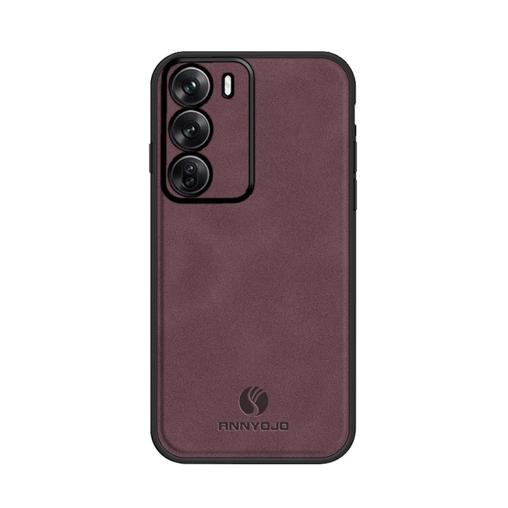 Премиальный чехол из ТПУ с текстурой под замшу для OPPO Reno12 Pro 5G, Reno12 5G, ударопрочная мягкая ТПУ крышка
