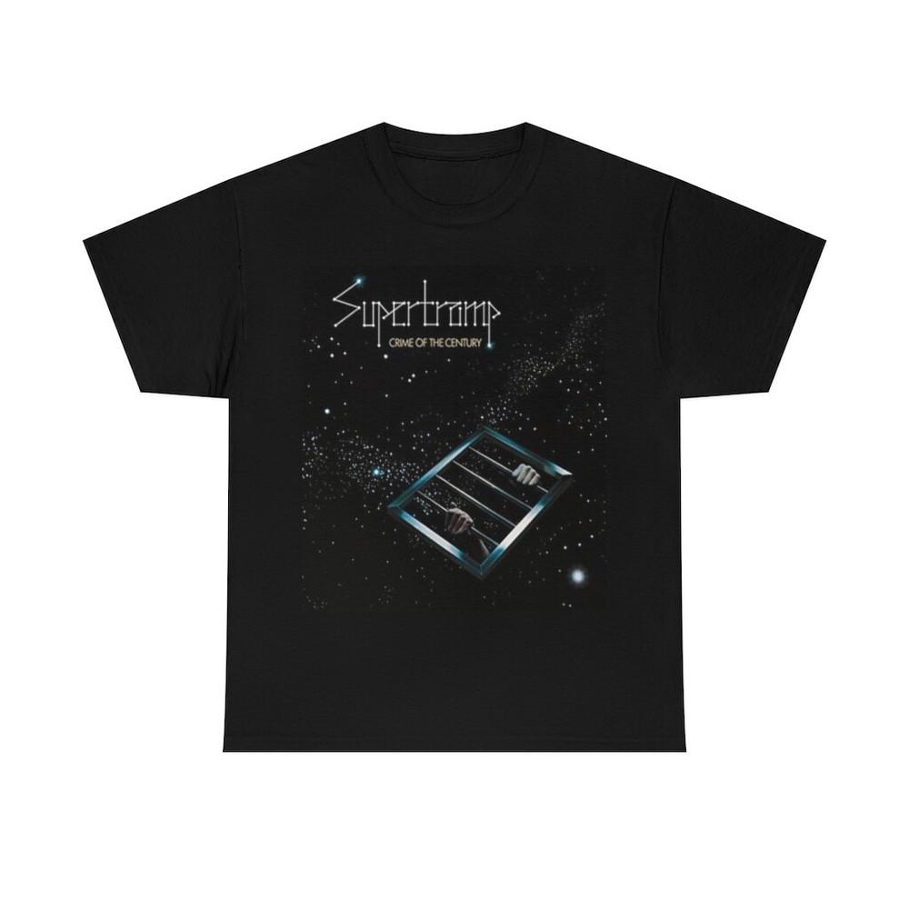 Heavy Cotton T Shirt. Supertramp. Crime of the century Unisex T-Shirt