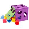 Baby Blocks Shape Sorter Toy Box Color Geometric Shape Cognition Sorting Montessori Early Learning Matching Activity Cube Toys