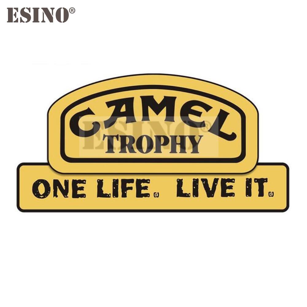 Авто Стайлинг Креативная Забавная Декоративная Наклейка Camel Trophy Мультяшная ПВХ Наклейка Водонепроницаемая Наклейка на Кузов Автомобиля Зеркало Крыло Виниловая