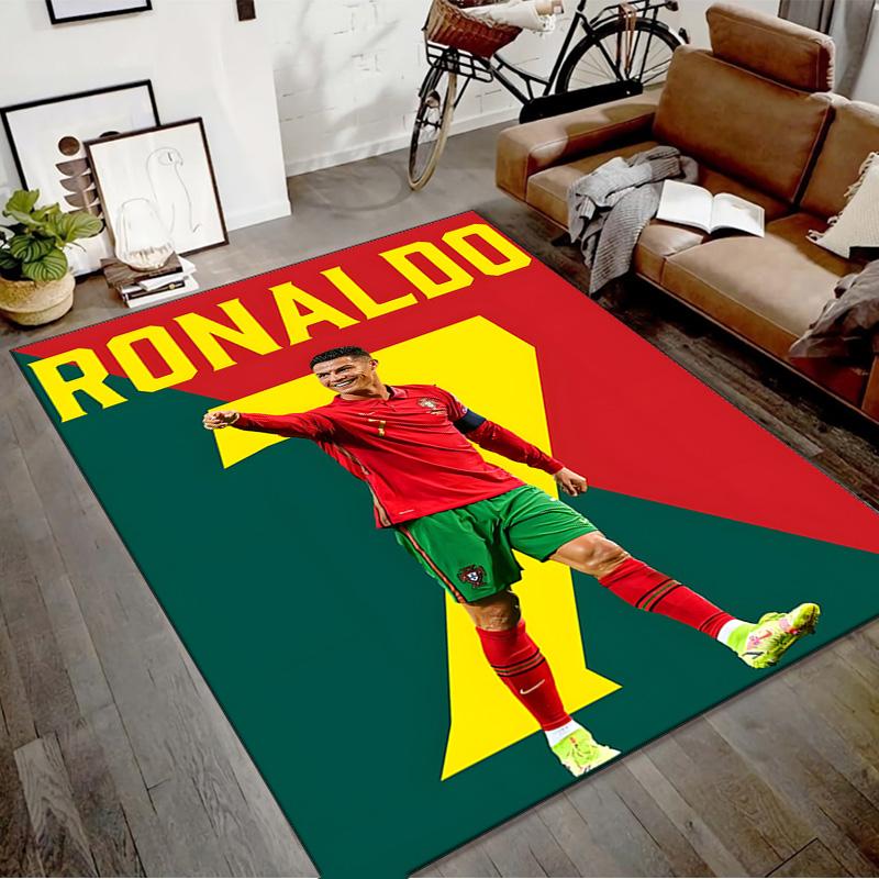 1pc Number 7 Soccer Design Printed Area Rug Carpet for Bedroom Living Room Home Decor Rugs Mat Non Slip Mat Rug for Bedside