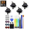 33 в 1 для Joycon Controller Repair Kit для Switch Joycon Joystick Replacement Repair Tool Kit
