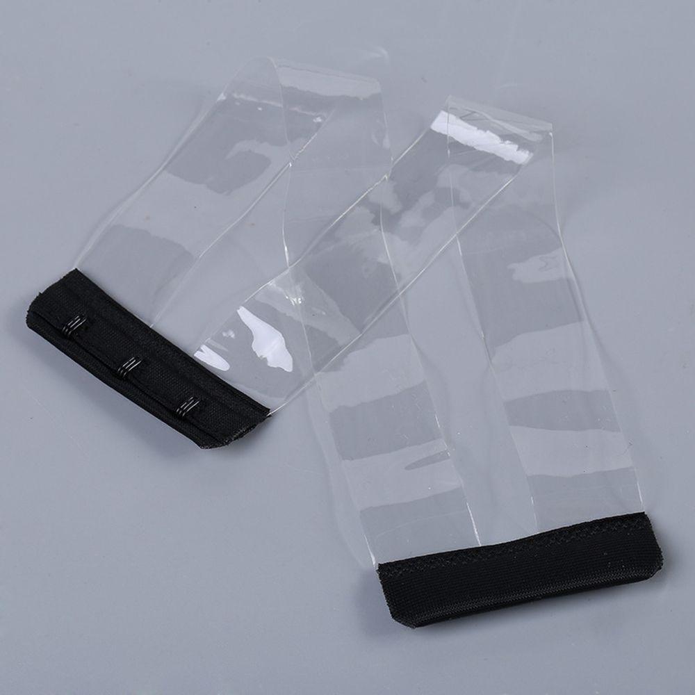 Эластичная лента для женщин, однотонный бюстгальтер, аксессуары, пряжка для бюстгальтера, прозрачная удлинительная пряжка для бюстгальтера