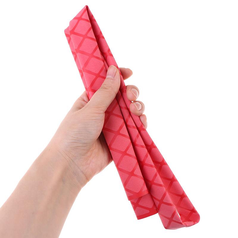 Нескользящая термоусадочная трубка 1 м, водонепроницаемая обертка для рыбалки, чехол для удочки и ракетки